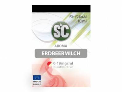 SC E-Liquid Erdbeermilch 10ml