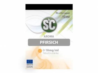 SC E-Liquid Pfirsich 10ml