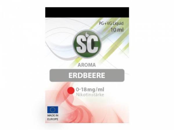 SC E-Liquid Erdbeere 10ml