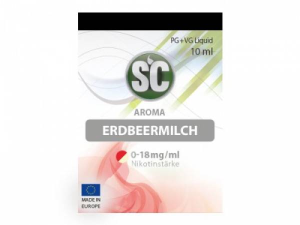 SC E-Liquid Erdbeermilch 10ml