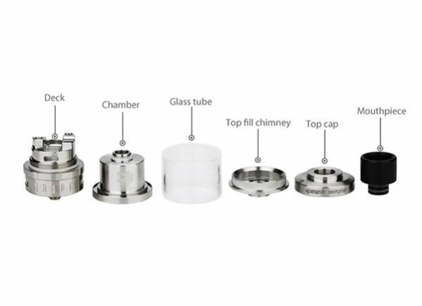 E-Zigaretten,Liquids,Aromen und Basen in Brackenheim - GeekVape Ammit 25 RTA  Selbstwickler Tank