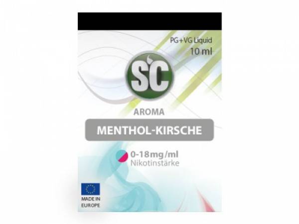 SC E-Liquid Menthol-Kirsche 10ml